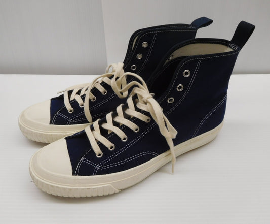 YMC moonster ムーンスター ハイバスケット スニーカー インディゴ 中古 size:26cm囗T巛