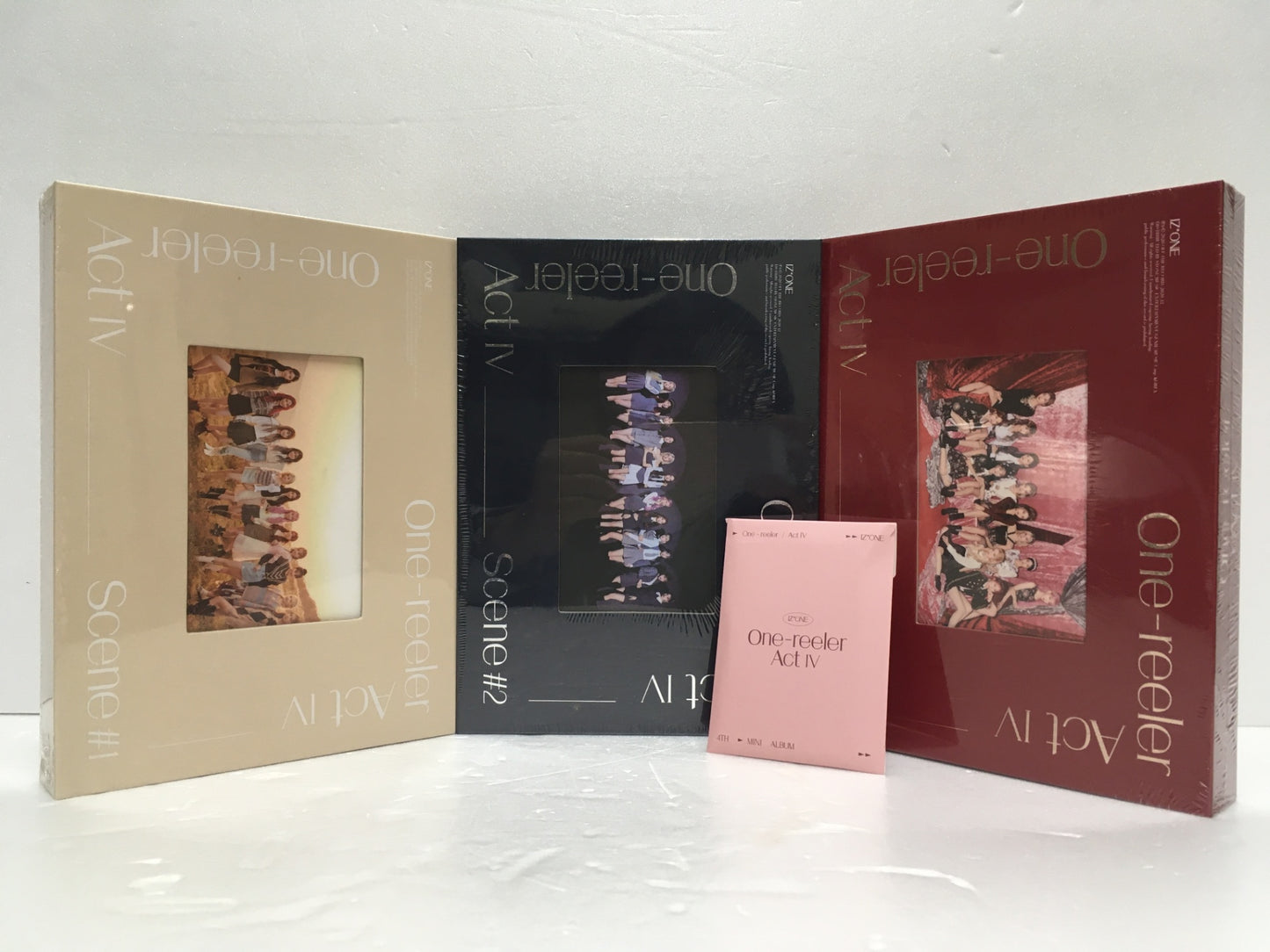 ※送料無料※ IZ*ONE ミニアルバム One-reeler / Act IV Scene#1 #2 #3 CD 未開封 セット囗G