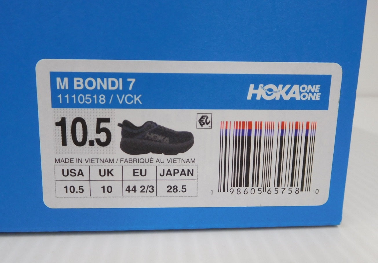 HOKA ONE ONE ホカオネオネ M BONDI 7 ボンダイ7 1110518 size:28.5cm囗T巛