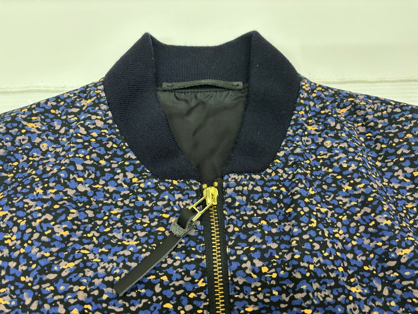 ポールスミス ブルゾン MA-1 ジャケット サイズL 総柄 Paul Smith