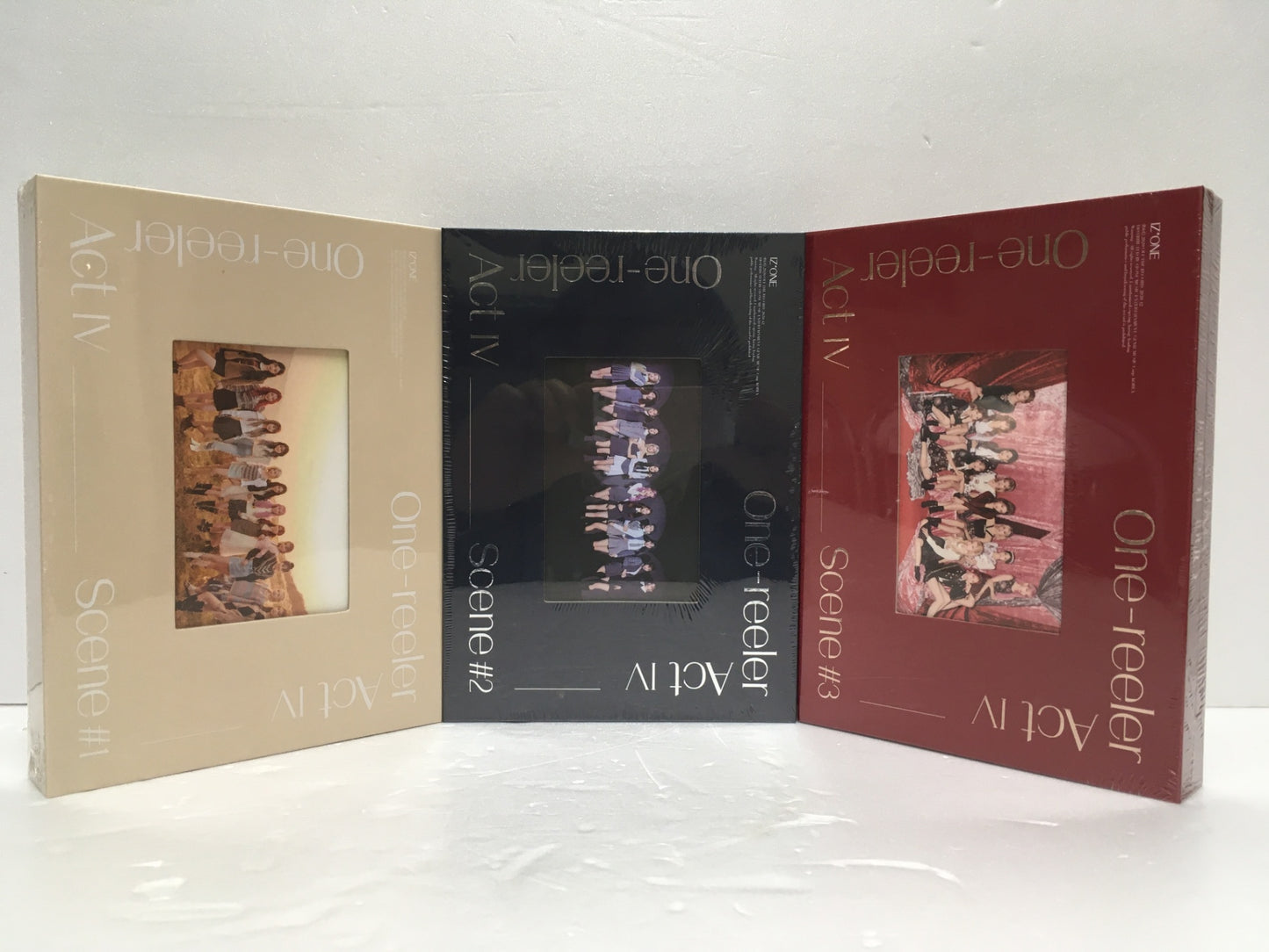 ※送料無料※ IZ*ONE ミニアルバム One-reeler / Act IV Scene#1 #2 #3 CD 未開封 セット囗G