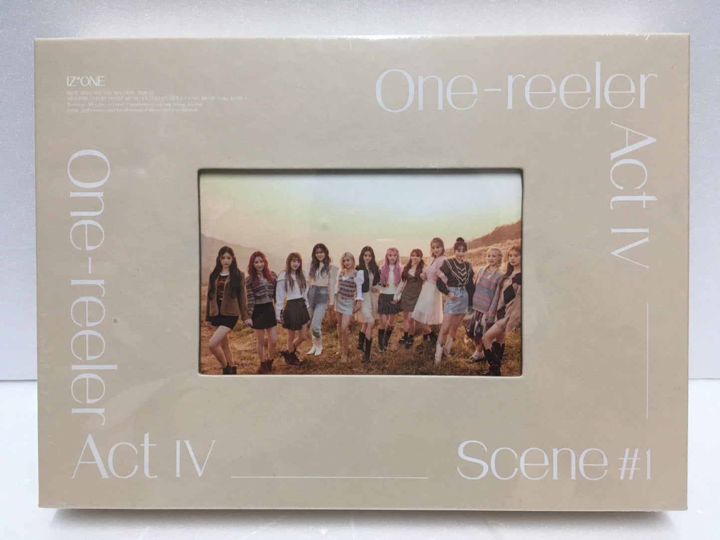 ※送料無料※ IZ*ONE ミニアルバム One-reeler / Act IV Scene#1 #2 #3 CD 未開封 セット囗G