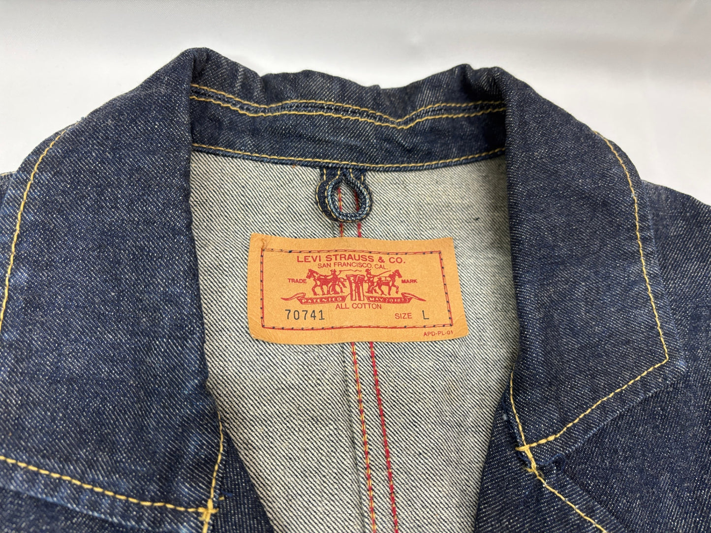 リーバイス 70741 デニム カバーオール 日本製 Levi’s ジャケット サイズL