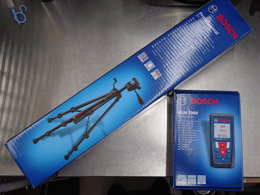 BOSCH　レーザー距離計三脚セット　GLM7000J+Extra　中古品　囗T巛