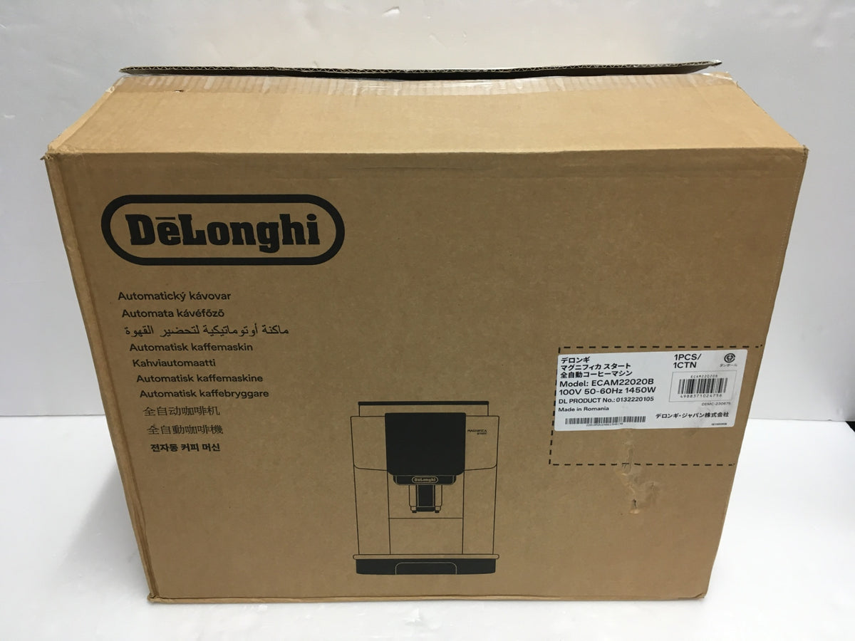 ※送料無料※ DeLonghi デロンギ マグニフィカ スタート 全自動コーヒーマシン ECAM22020B 未使用 囗G