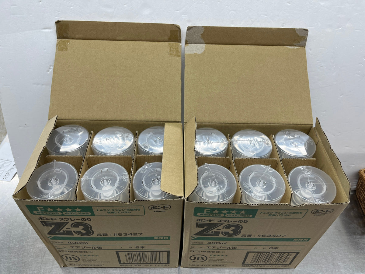 未開封 コニシ ボンド スプレーのり Z-3 430ml 12本セット 業務用 #63427