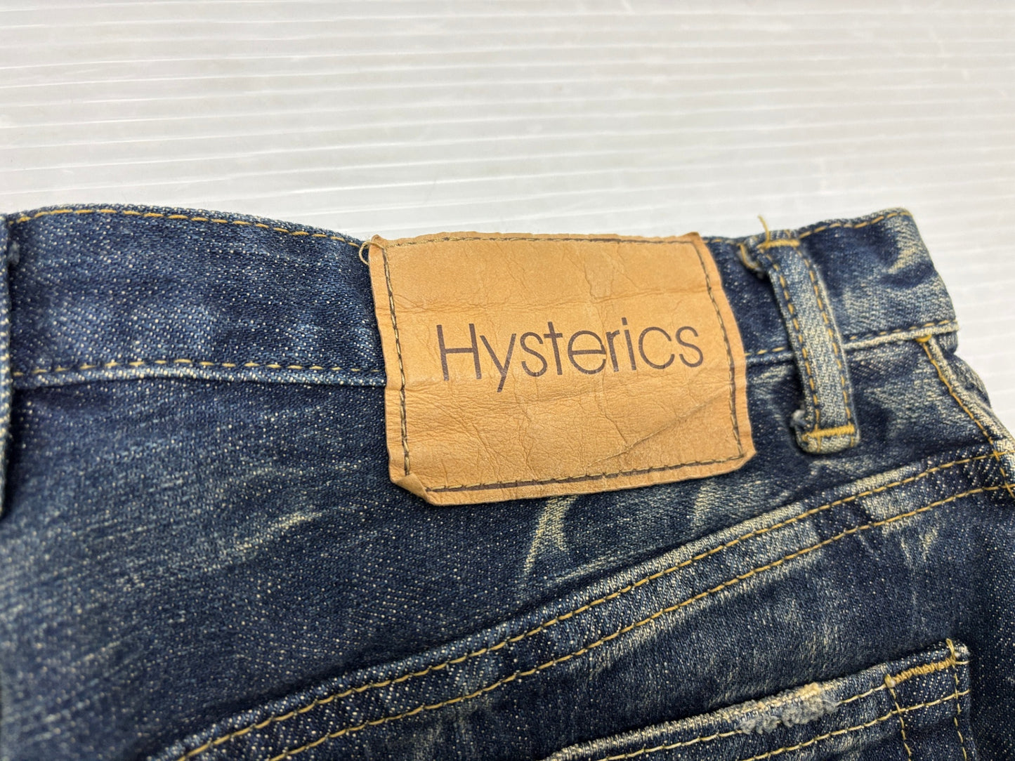 ヒステリックグラマー デニム スカート スタッズ付 ダメージ加工 HYSTERIC GLAMOUR 3AK-4582 サイズS