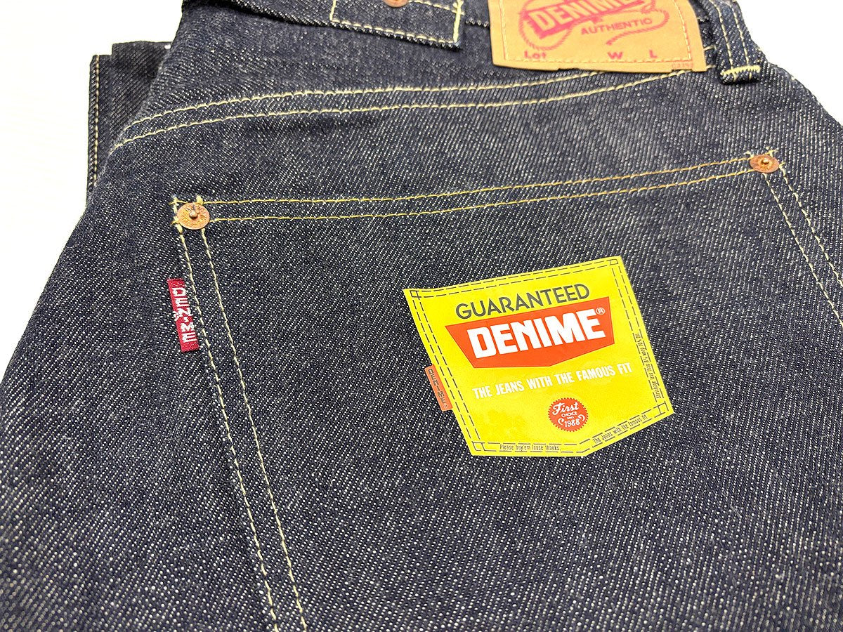 DENIME ドゥニーム デニムパンツ サイズ34 ORIZZONTI オリゾンティ シンチバック 日本製