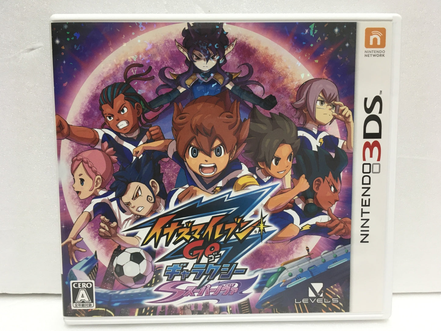 ※送料無料※ ニンテンドー3DS イナズマイレブンGO ギャラクシー ビッグバン スーパーノヴァ セット 中古 囗G