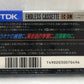 ※送料無料※ TDK エンドレスカセットテープ 3分 EC-3M ノーマルポジション TYPEⅠ 6本セット 未開封 囗G