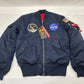 アルファ MA-1 フライトジャケット サイズL TA-0113 NASA APOLLO JAPAN FIT