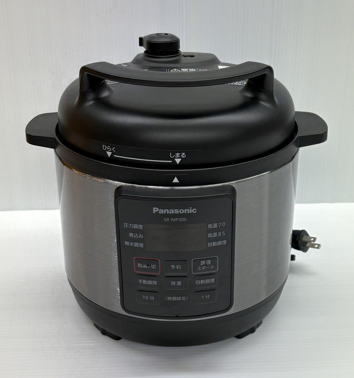 送料無料 パナソニック 3.0L電気圧力なべ SR-MP300囗T巛