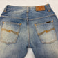 ヌーディージーンズ USED加工 デニムパンツ チェーンステッチ W30 L30 NJ2224 EVEN STEVEN イーブン スティーブン Nudie Jeans