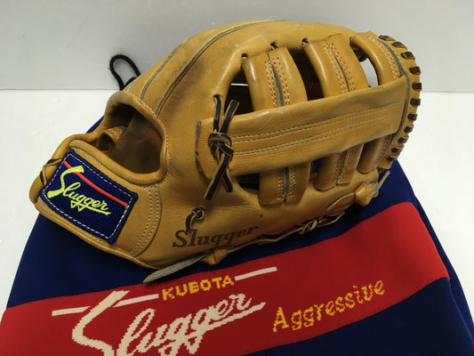 ※送料無料※ 久保田スラッガー 硬式グローブ 外野手用 右投げ用 KSG-527 中古 囗G