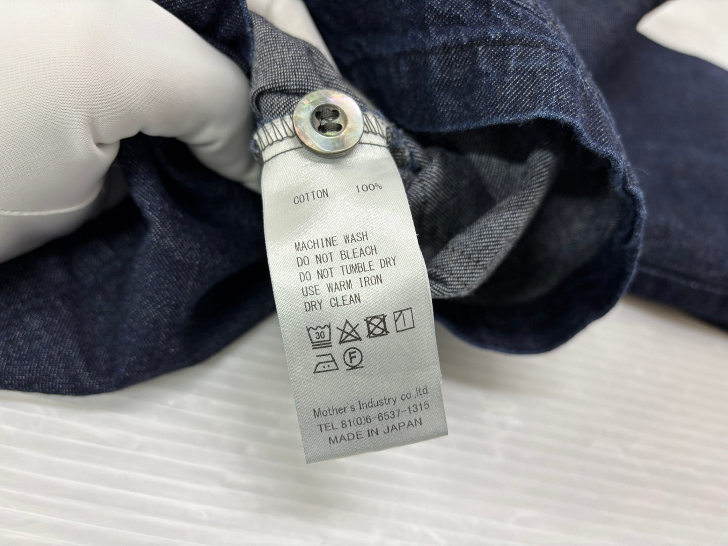 ミズイロインド シャツ ジャケット ショート丈 mizuiro ind