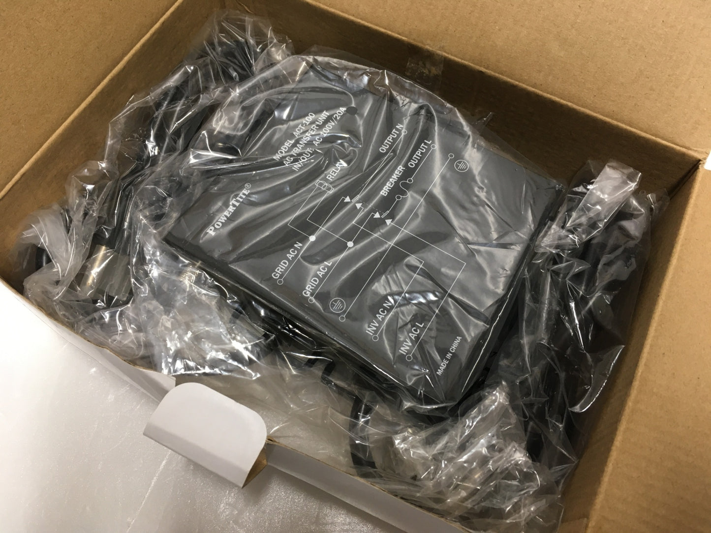 ※送料無料※ 未来舎 POWERTITE 商用電源切換器 ACT-100 長期保管 未使用 囗G