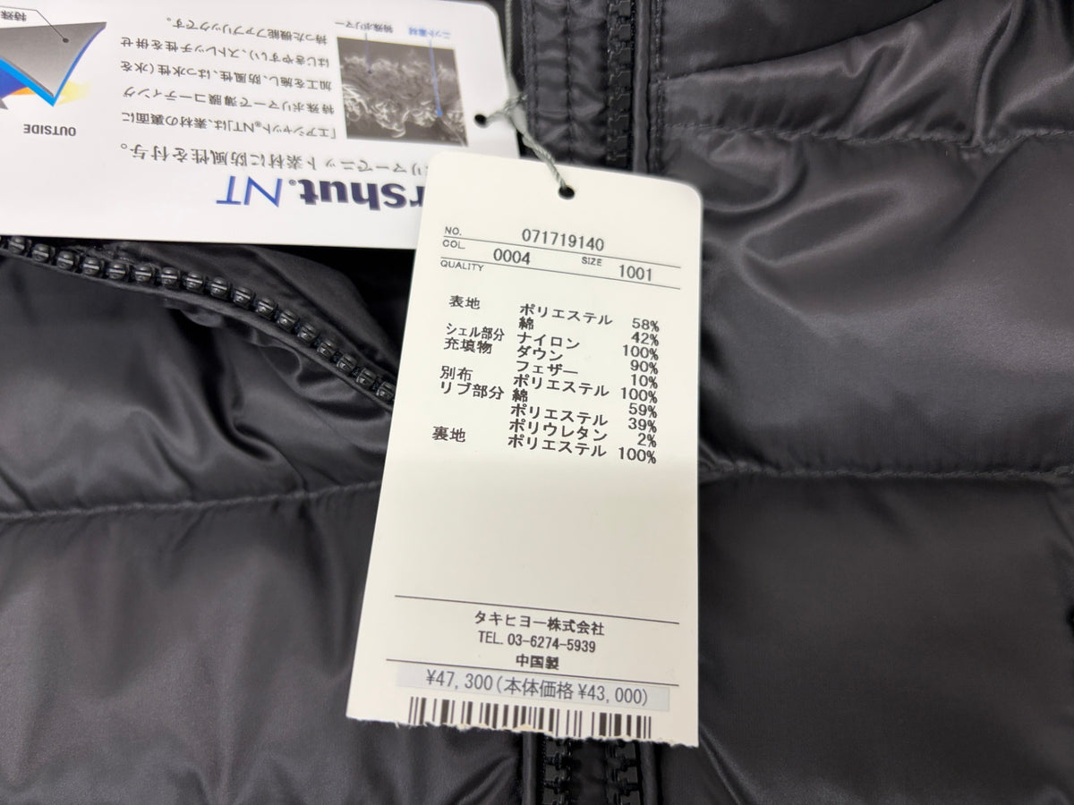 ゾーイ ダウンジャケット 袖スウェット地 メンズ ゴルフウェア