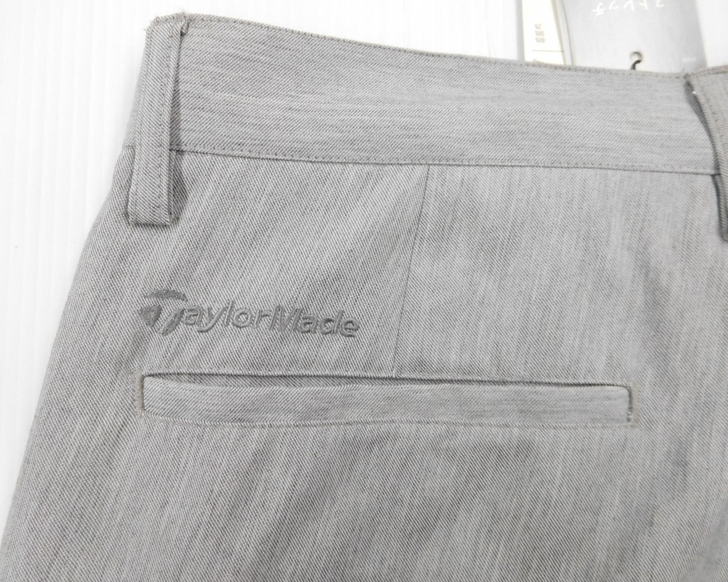 Taylor Made テーラーメイド コットンパンツ グレー メンズゴルフウェア size:W79囗T巛
