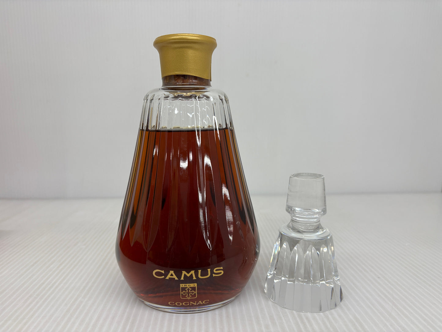 カミュ グランマルキ コニャック バカラクリスタルボトル 替栓あり CAMUS LA GRANDE MARQUE COGNAC Baccarat