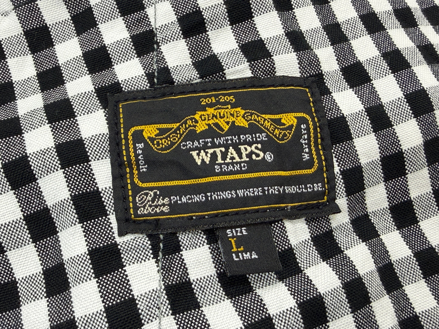 WTAPS ダブルタップス コットン パンツ 101GWDT-PTM07 サイズL