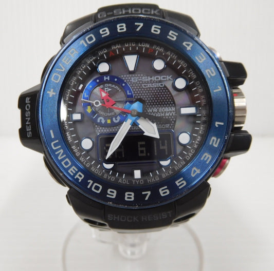 CASIO カシオ G-SHOCK GWN-100B マルチバンド6 タフソーラー トリプルセンサー 本体のみ 中古囗T巛