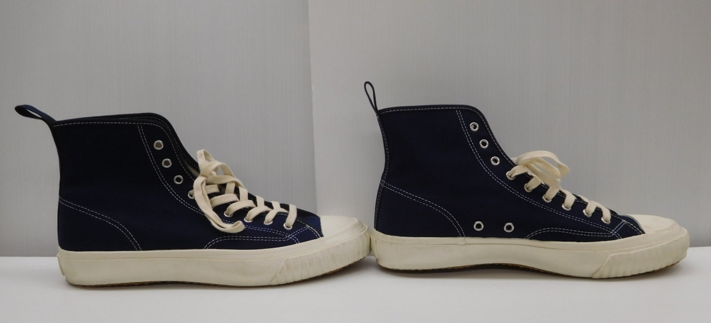 YMC moonster ムーンスター ハイバスケット スニーカー インディゴ 中古 size:26cm囗T巛