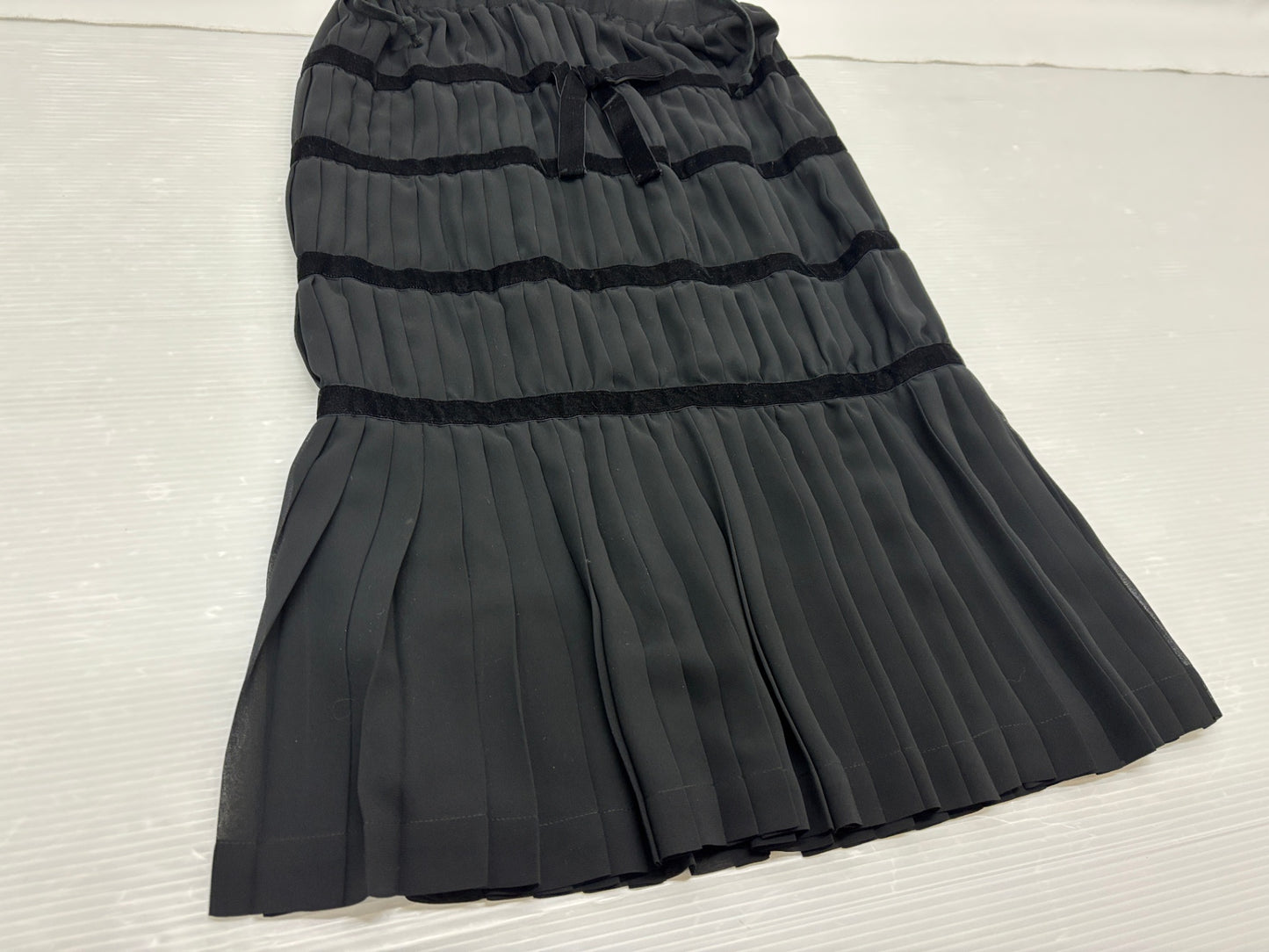 コムデギャルソン スカート プリーツ ティアード サイズSS COMME des GARCONS