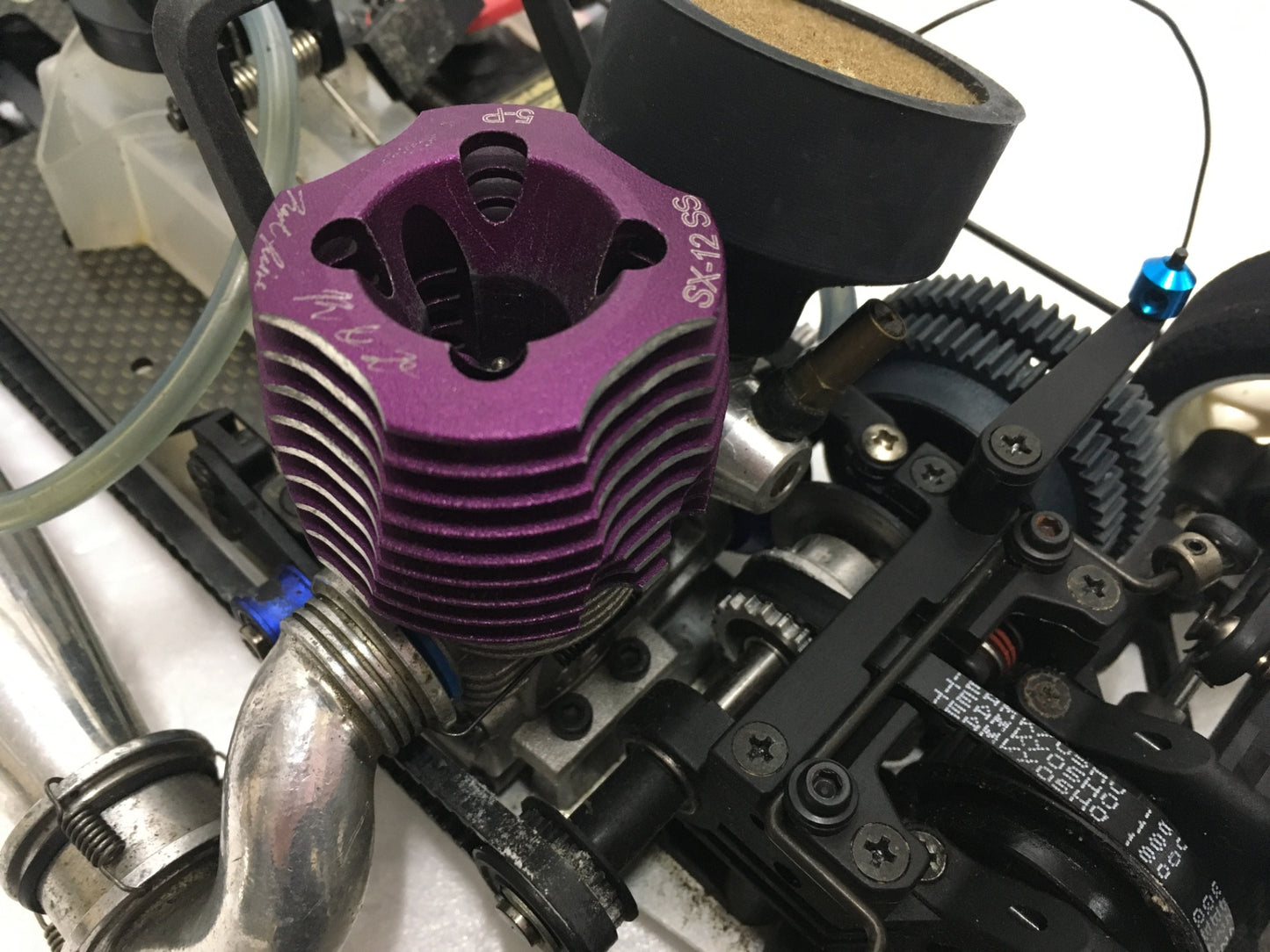 ※送料無料※ 京商 V-One RRR 4WD エンジン ラジコンカー 未チェック ジャンク品 囗G