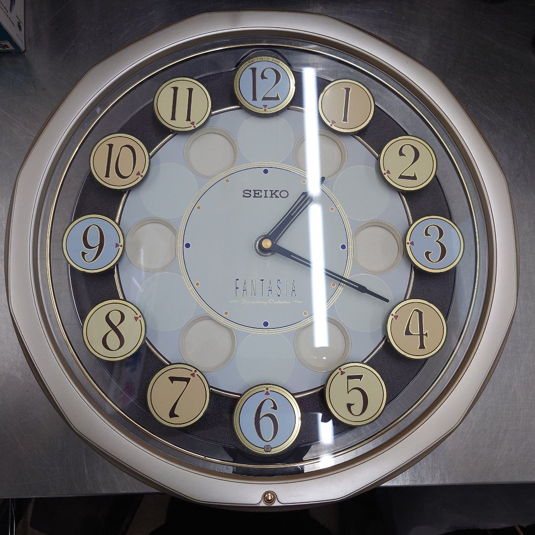 セイコー　SEIKO　からくり壁掛け時計「ファンタジア」　RE546S　囗T巛