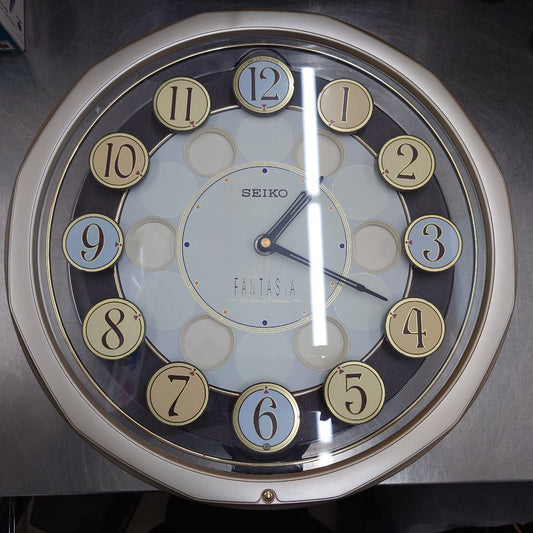 セイコー　SEIKO　からくり壁掛け時計「ファンタジア」　RE546S　囗T巛