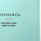 TIFFANY＆CO. 陶器製ブルーボックス ボーンチャイナ