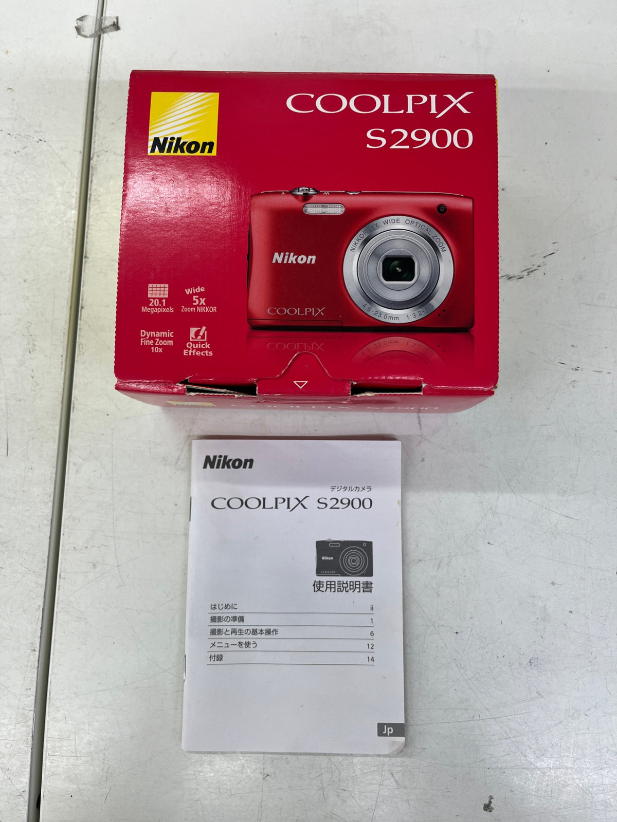 ジャンク Nikon ニコン デジタルカメラ COOLPIX S2900