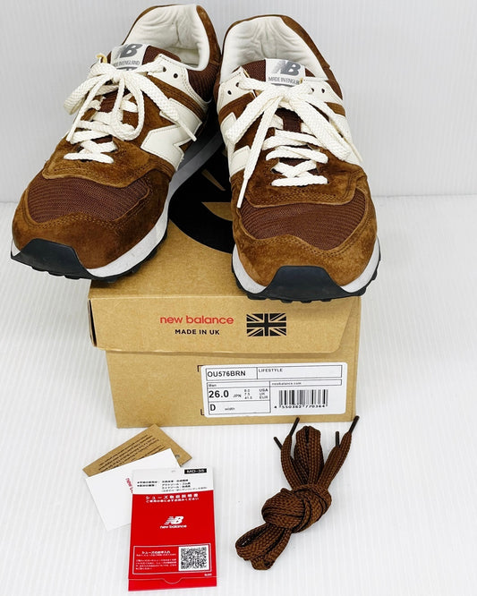 NewBalance ニューバランス 576シリーズ35周年復刻モデル サイズ26.0 ブラウン OU576BRN Made in UK