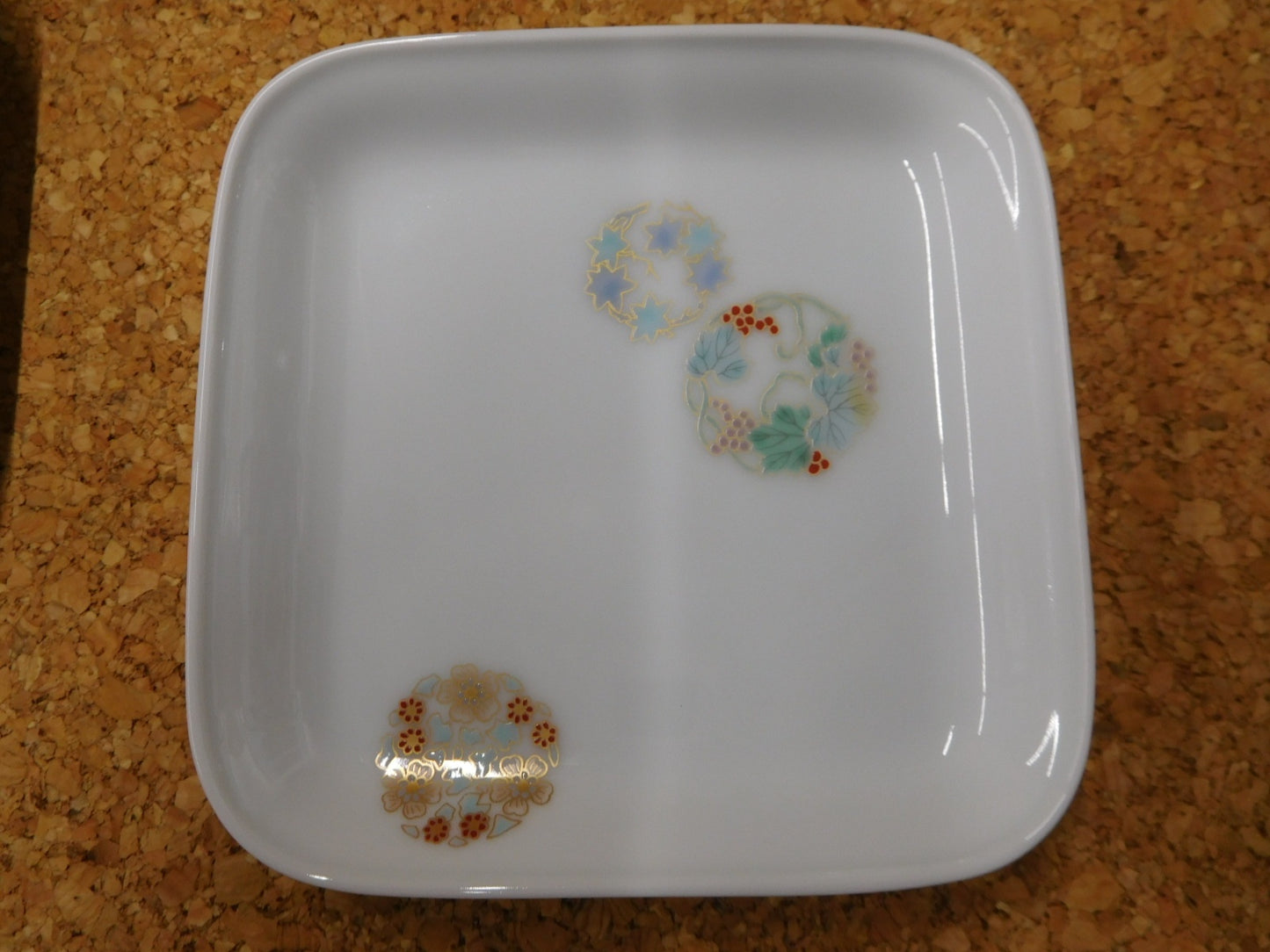 深川製磁 ひめ丸紋 和菓子皿揃(５枚)囗T巛