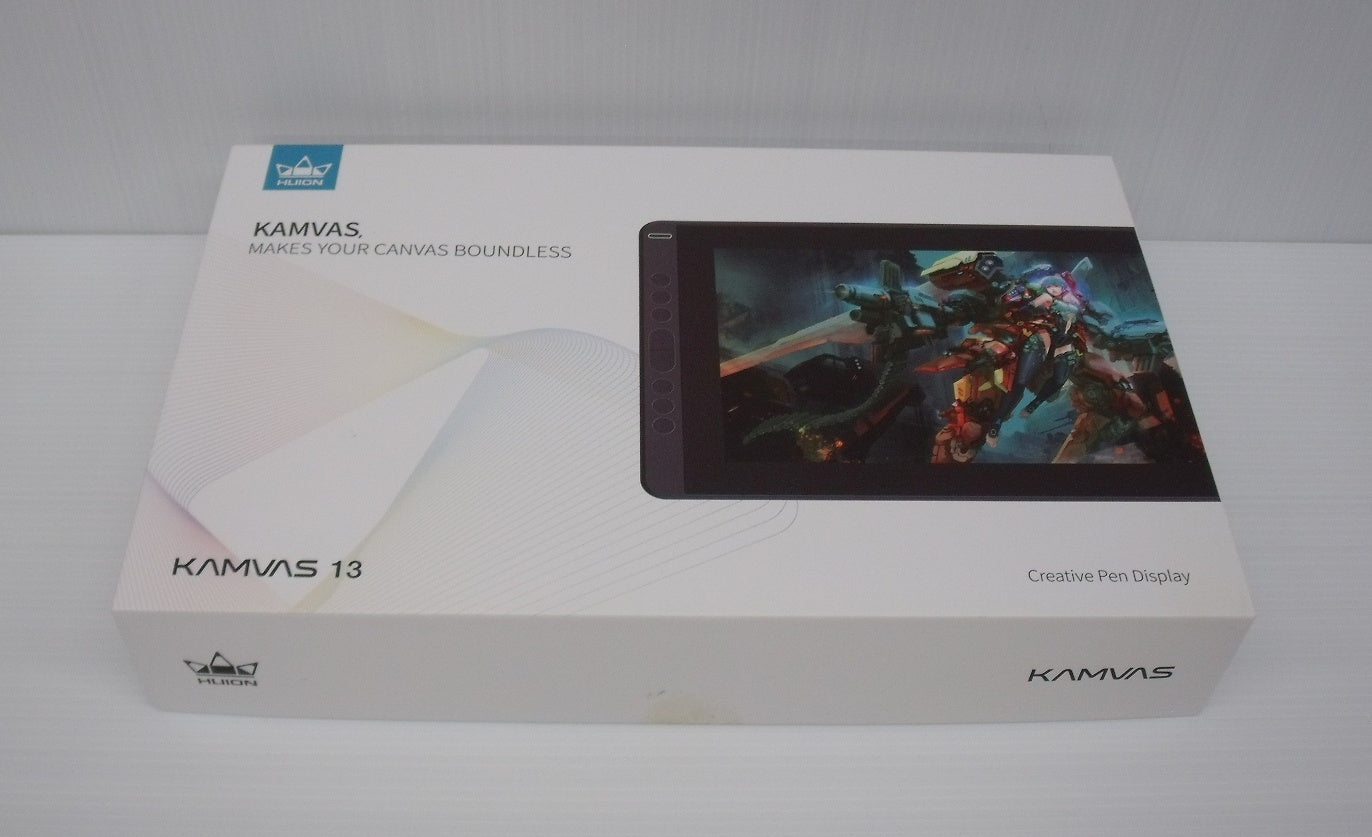 送料無料 HUION 13.3インチ液晶ペンタブレット KAMVAS13 GS1331囗T巛