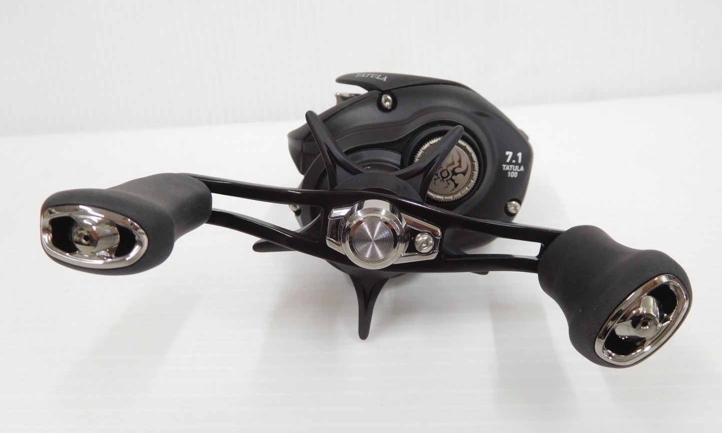 DAIWA ダイワ ベイトリール 24 TATULA TW 100HL 左巻き 箱・説明書あり囗T巛