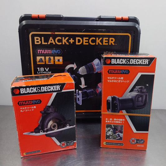 BLACK+DECKER　ブラックアンドデッカー　１８Vコードレスマルチツール　EVO183B1　囗T巛