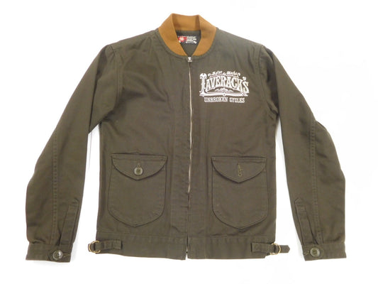 MWS ワークジャケット 綿100％ 日本製 size:不明 中古囗T巛