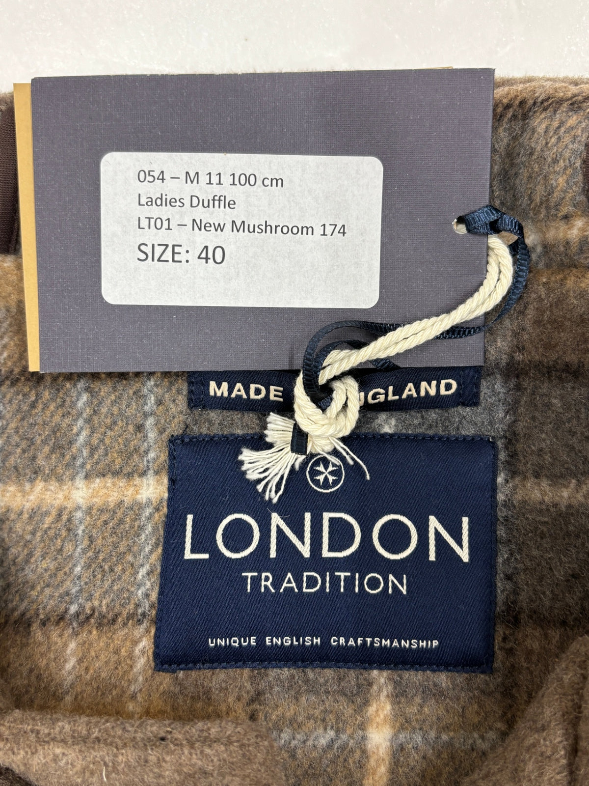 ※送料無料※ LONDON TRADITION ロンドントラディション レディース ダッフルコート M11 LT01 サイズ40 タグ付き 囗G