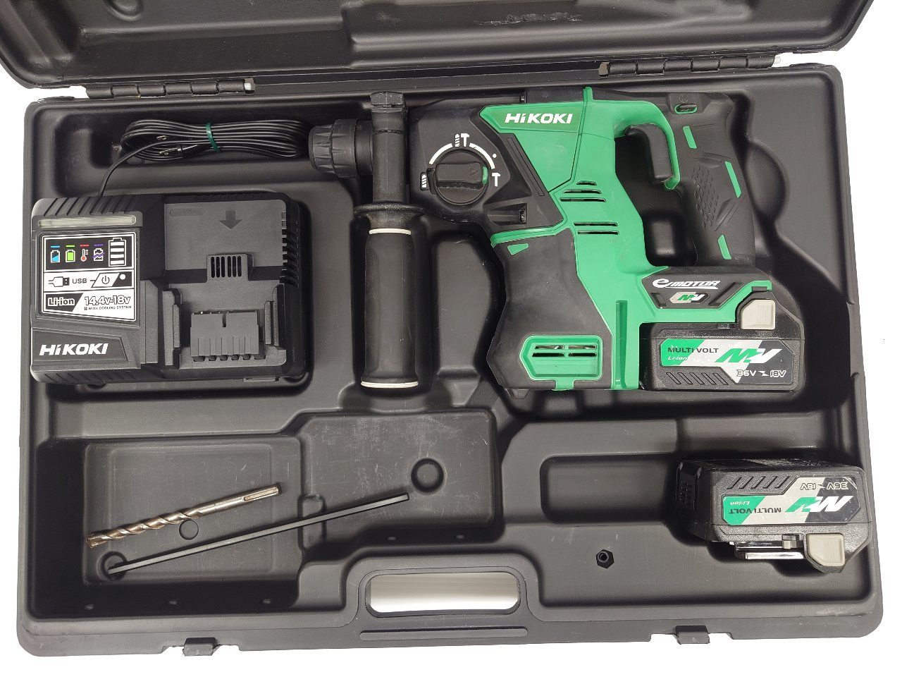 HiKOKI　ハイコーキ　28mmコードレスロータリハンマドリル　DH36DPA(2XP)　囗T巛