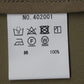 TRAVAIL MANUEL トラバイユマニュアル コンパクトチノノーカラービッグジャケット 402001 ベージュ 日本製 size:M囗T巛