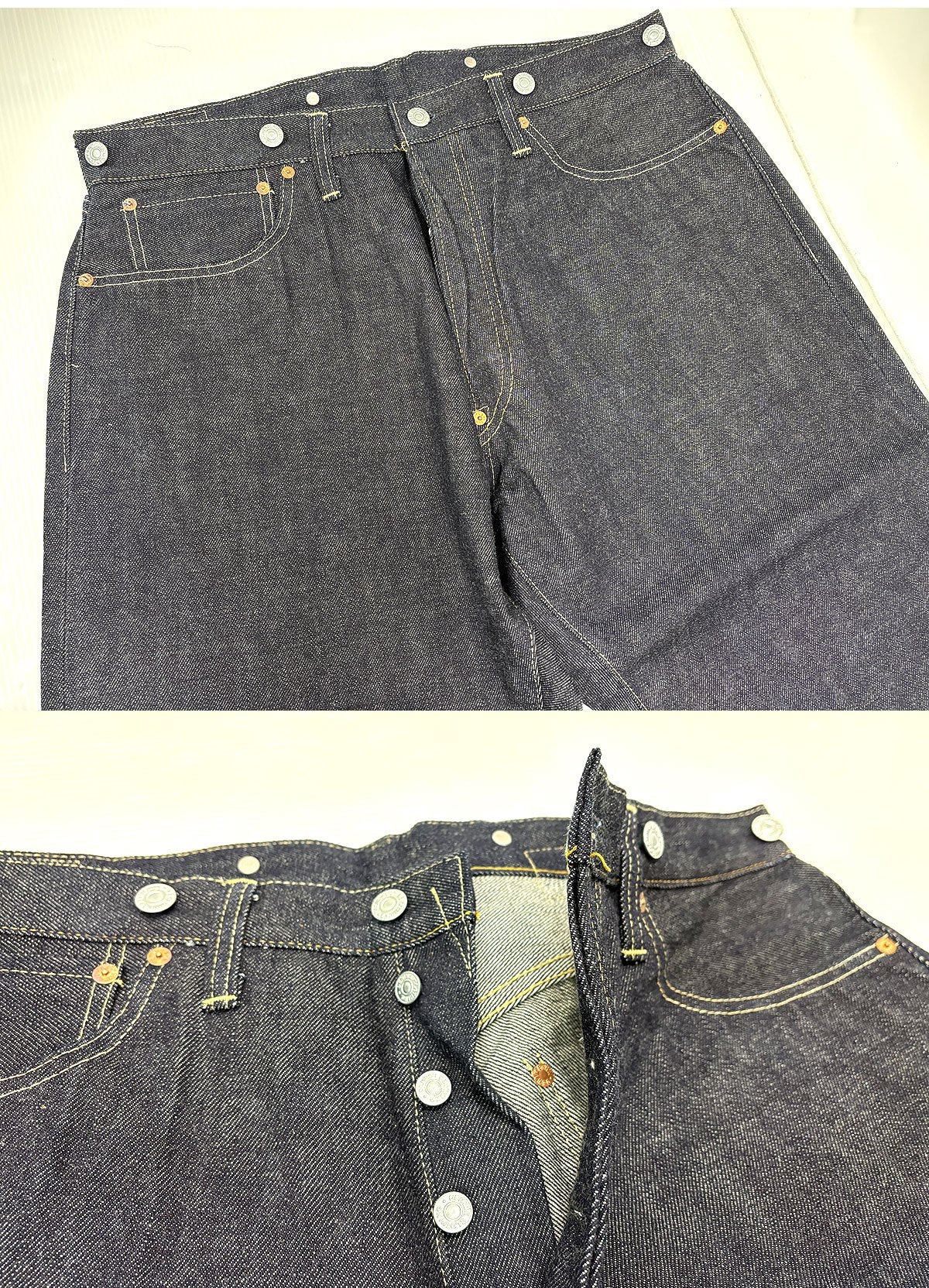 DENIME ドゥニーム デニムパンツ サイズ34 ORIZZONTI オリゾンティ シンチバック 日本製
