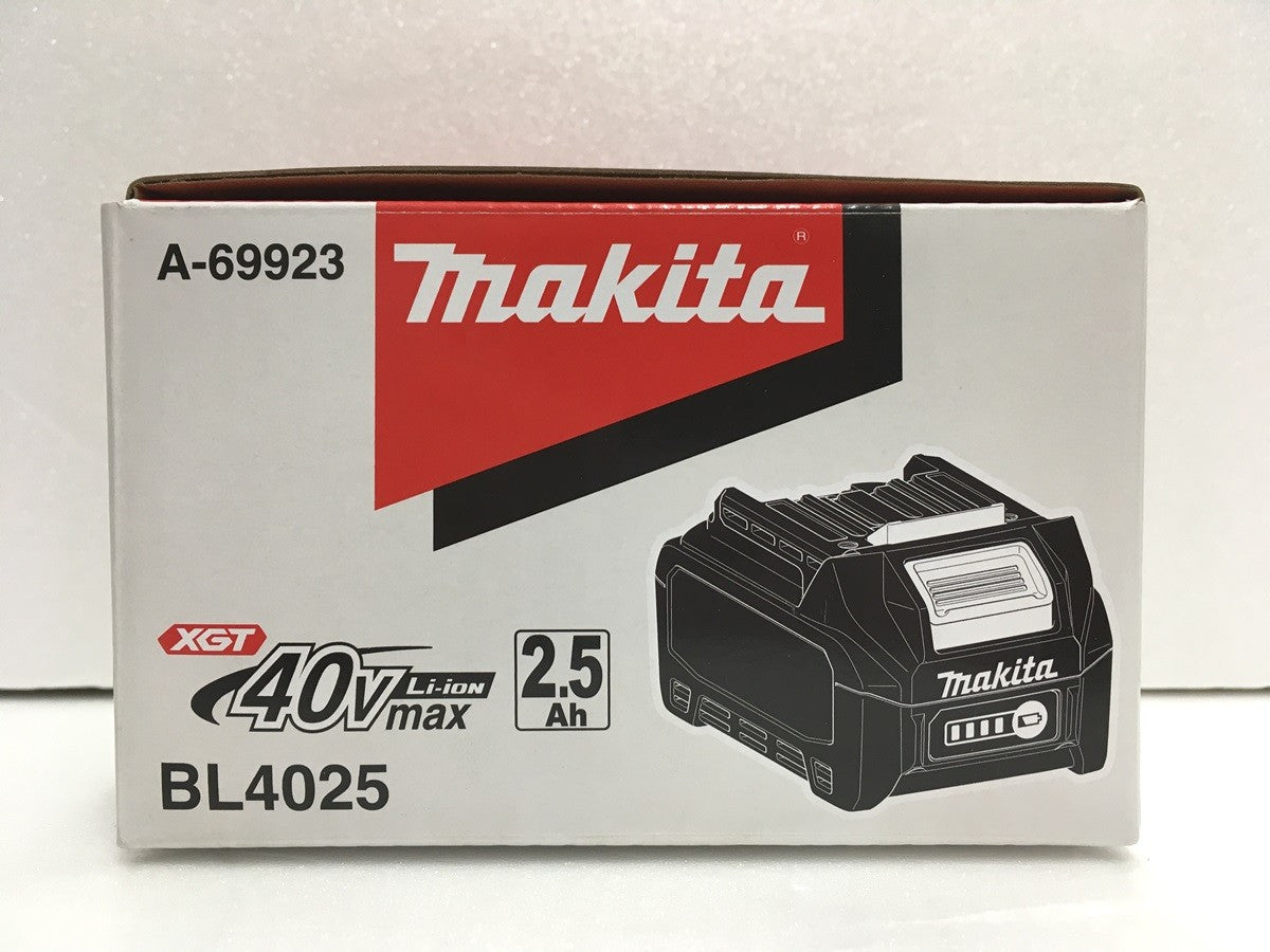 ※送料無料※ Makita 40Vmax 2.5Ah リチウムイオンバッテリー BL4025 未使用品 2個セット 囗G