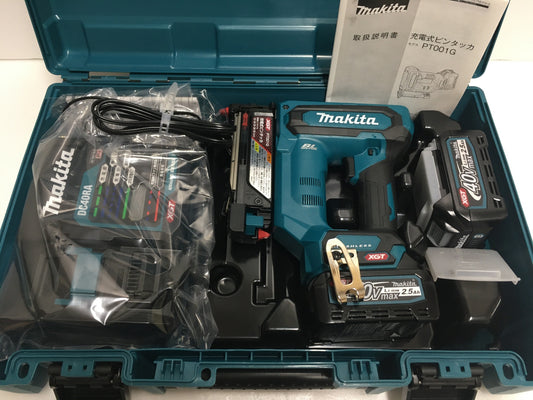 ※送料無料※ マキタ makita 充電式ピンタッカ PT001GRDX セット品 未使用品 囗G