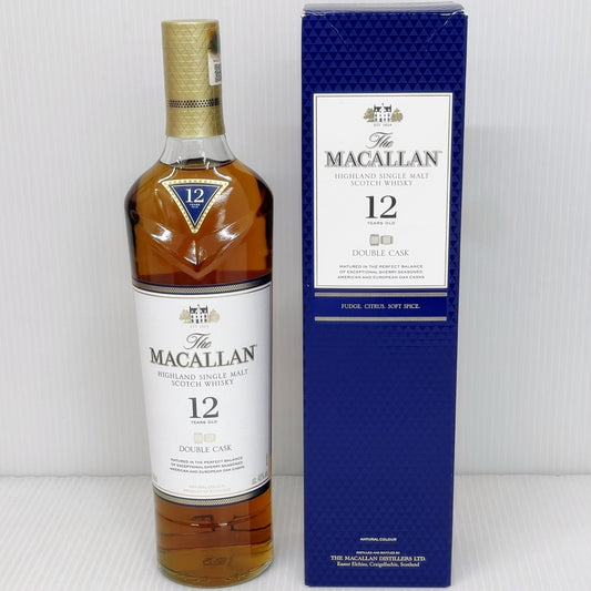 The MACALLAN マッカラン 12年 ダブルカスク ハイランド シングルモルトスコッチウイスキー 40% 700ml