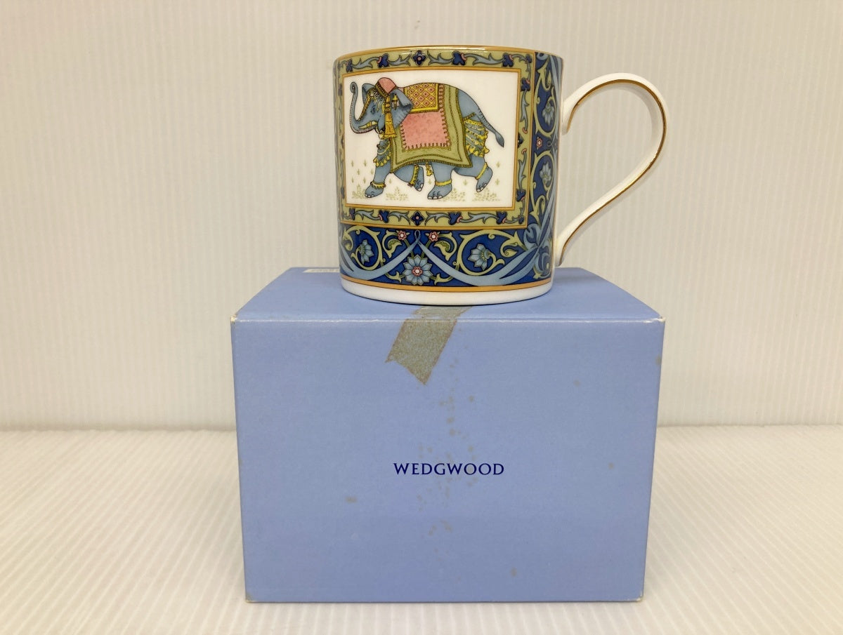 WEDGWOOD ブルーエレファント マグカップ