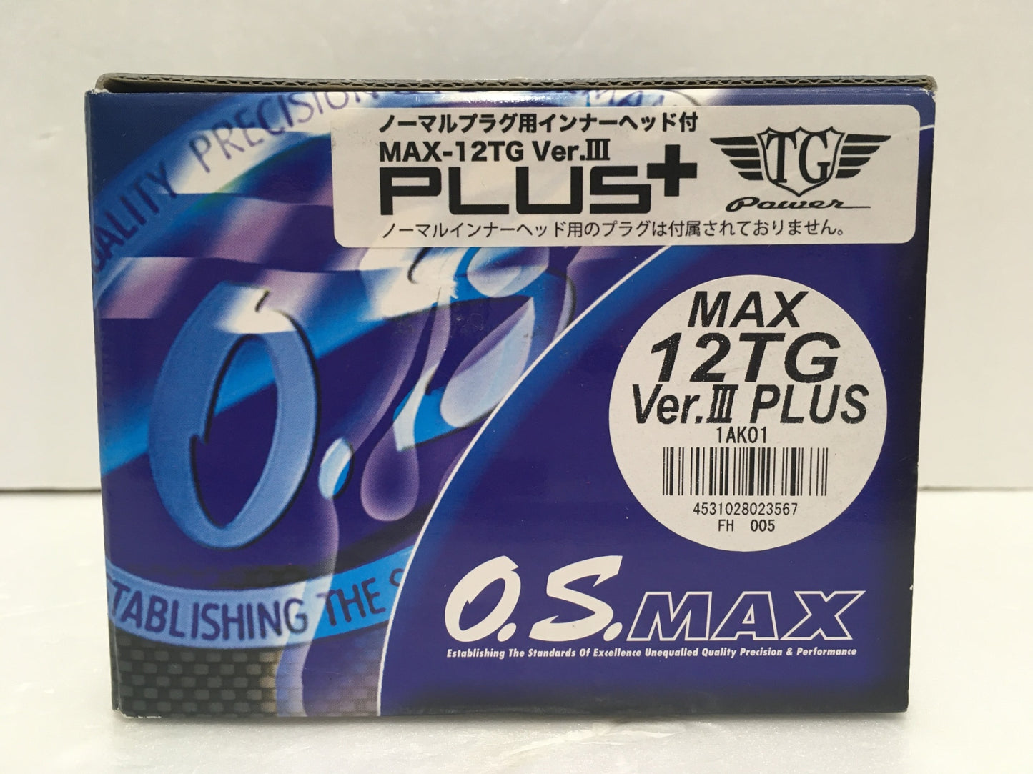 ※送料無料※ 小川精機 O.S. 1/10クラス カー用エンジン MAX-12TG Ver.Ⅲ PLUS 未チェック ジャンク品 囗G