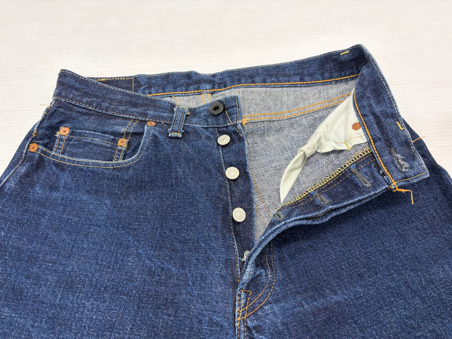 ドゥニーム デニムパンツ 30 チェーンステッチ 日本製 オリゾンティ DENIME