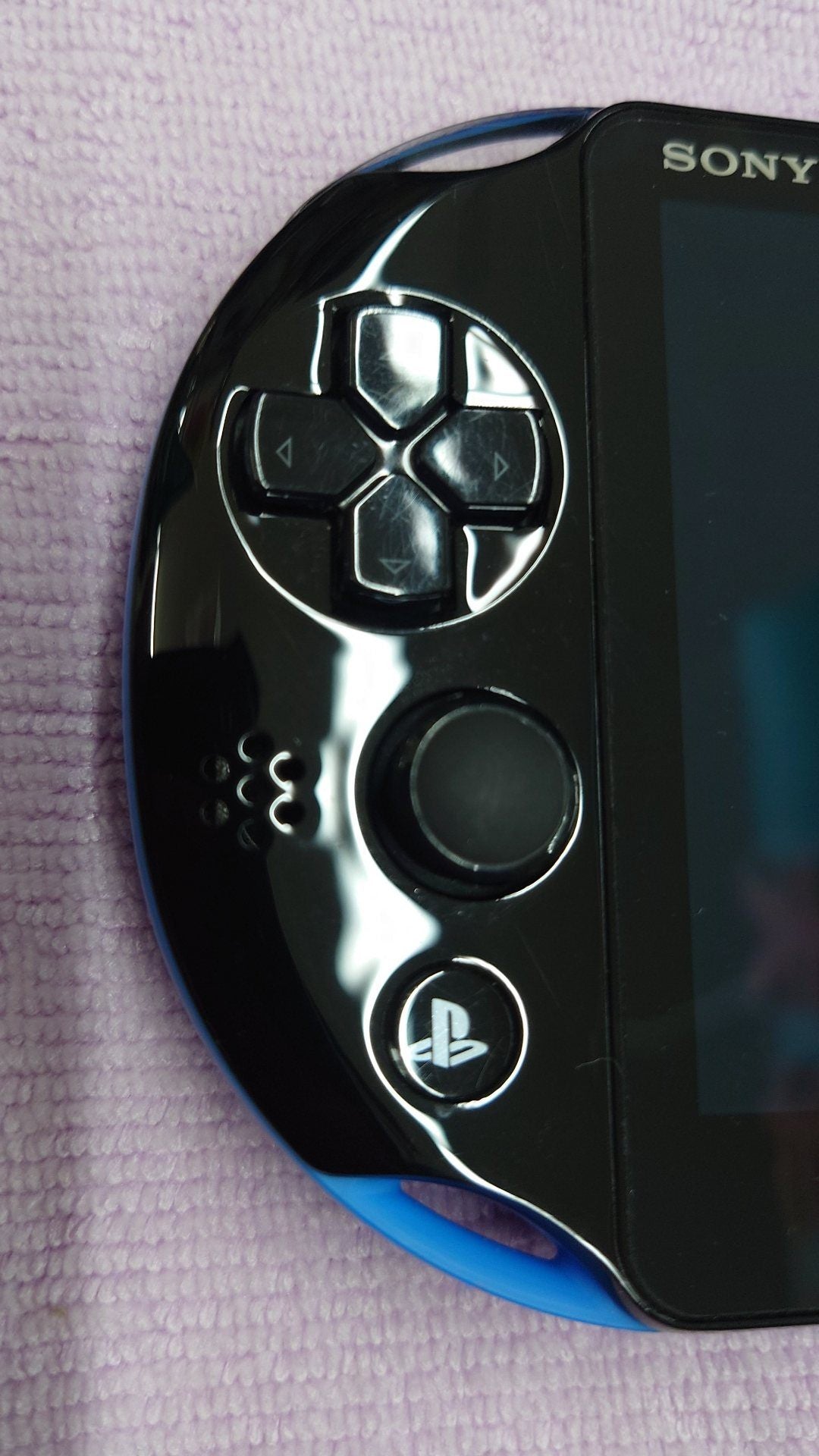 SONY　ソニー　PSVITA　ブルー／ブラック　PCH2000　囗T巛