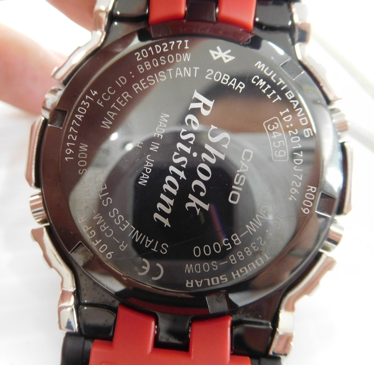 CASIO カシオ G-SHOCK GMW-B5000 マルチバンド6 タフソーラー ブルートゥース 本体のみ 中古囗T巛